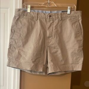 Ralph Lauren Tan Flat Front Shorts